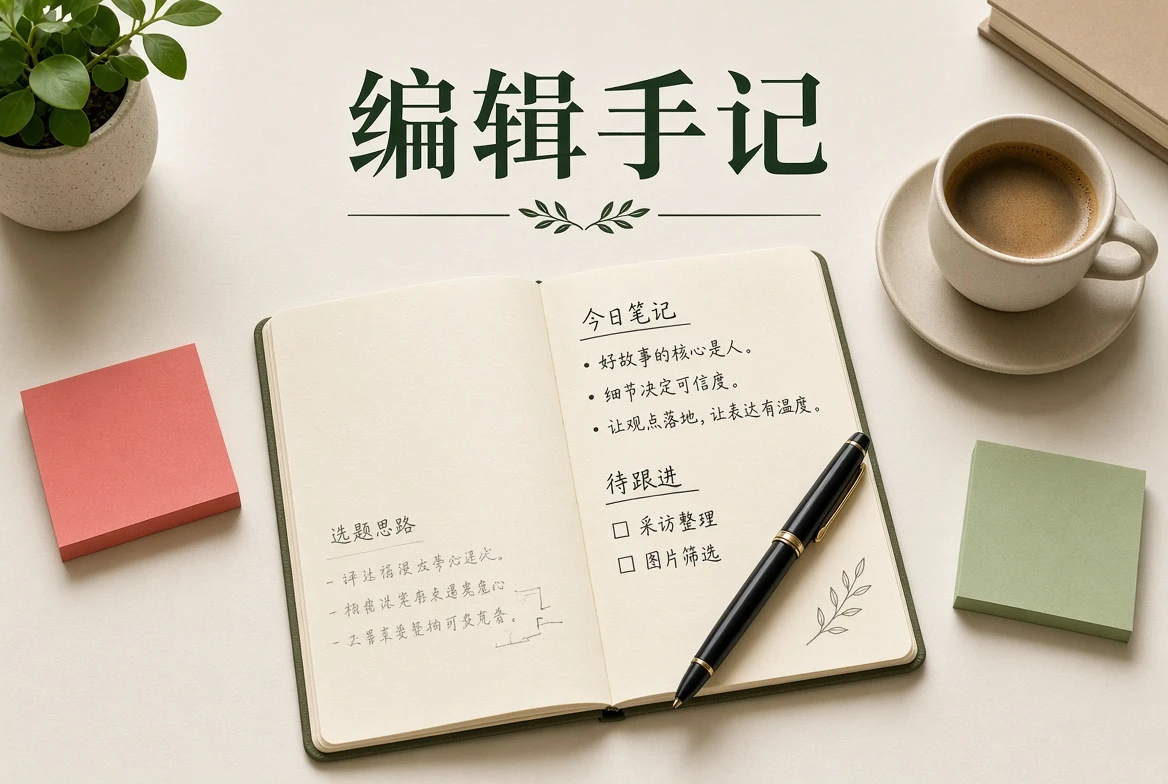 编辑手记：观点可以鲜明，来源必须清楚